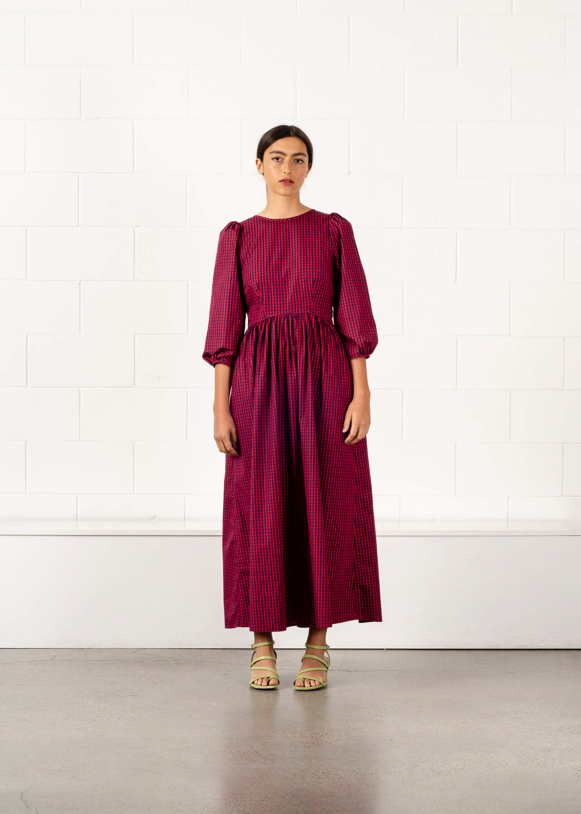Haidie pleat hot sale bodice dress